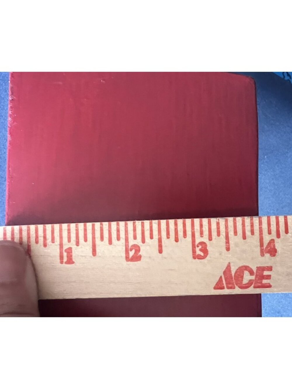 SOUTHERN LIVING Red Metal Triangular Wall Sconce Shelf Floral 14"L x 8"W Painted - Picture 7 of 9